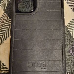 Black OtterBox & Red Mybat Phone Case